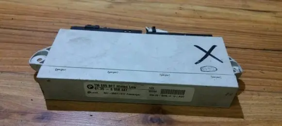 BMW 7 E65 E66 Other control units/modules 61356958447 61.35-6958447