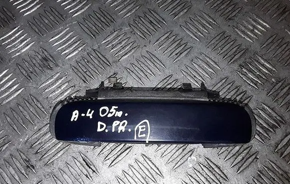 Audi A4 S4 B7 8E 8H Front door exterior handle 4b0839885