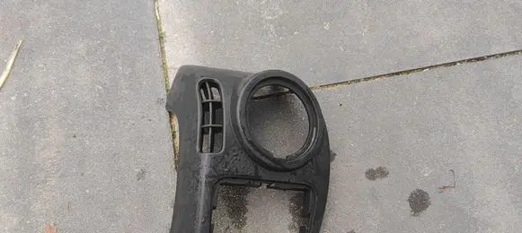 Renault Master III Dashboard side air vent grill/cover trim 6321S130