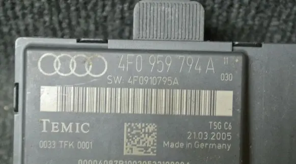 Audi A6 S6 C6 4F Door control unit/module 4F0959794A
