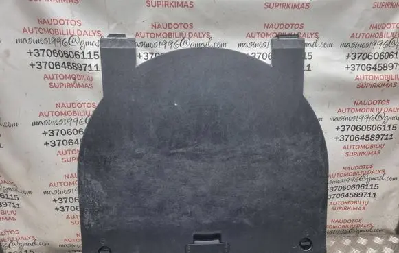 Volkswagen Touran I Trunk/boot mat liner 1T0863546C