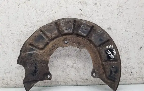 Volkswagen PASSAT B6 Front brake disc dust cover plate 1K0615312F