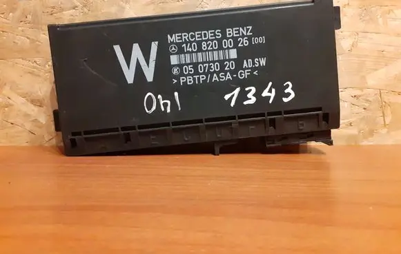 Mercedes-Benz S W140 Central body control module 1343 A1408200026