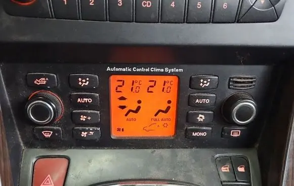 Fiat Croma Climate control/heater control trim 7354319520 IMPRK1521393
