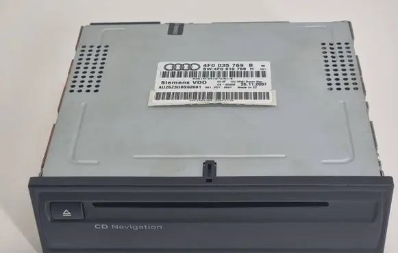 Audi A6 S6 C6 4F Navigation unit CD/DVD player 4F0035769B 4F0910769H 3GBS52691