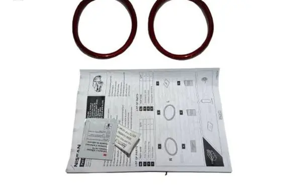 Nissan Juke I F15 Front fog light trim/grill