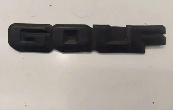 Volkswagen Golf II Rear loading door model letters 191853687