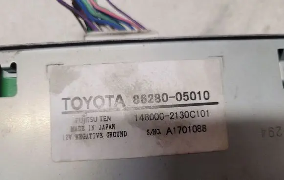 Toyota Avensis T270 Sound amplifier 8628005010 1460002130C101 A1701088