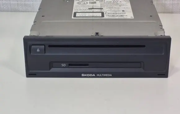 Skoda Octavia Mk3 (5E) Head unit multimedia control 5E0035840A