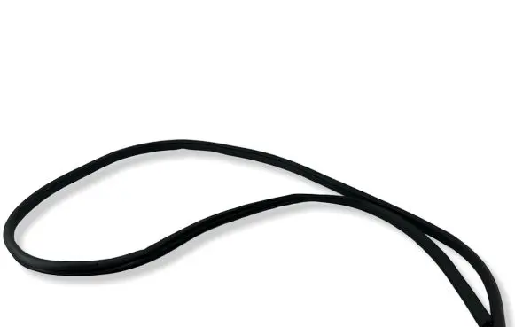 Rubber seal rear door