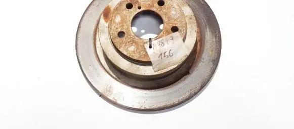 Subaru Legacy Rear brake disc neventiliuojamas