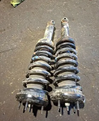 Jaguar XF X250 Rear shock absorber with coil spring KAS253