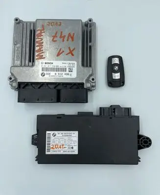 BMW X1 E84 Engine ECU kit and lock set 8512498 0281017550 030637023