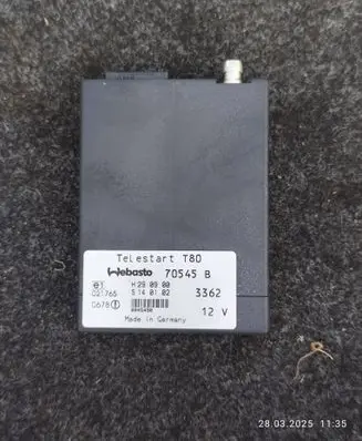 Volkswagen PASSAT B5.5 Auxiliary heating control unit/module 70545B H290900 021765
