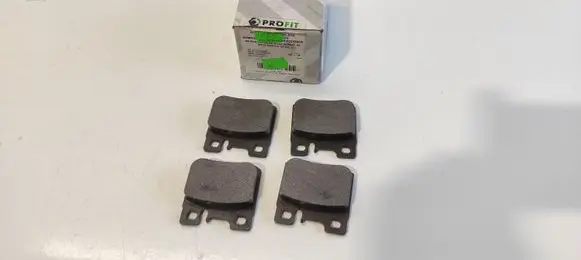 Opel Astra F Brake pads (rear) LP586