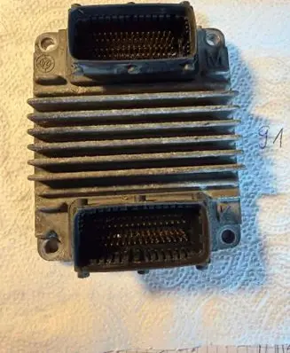 Opel Astra G Engine control unit/module 12214870