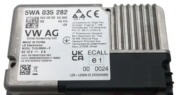 Seat Ateca Central body control module 5WA035282