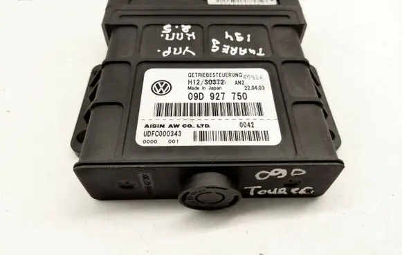 Audi A6 S6 C6 4F Gearbox control unit/module 09D927750 UDFC000343 H12S0372