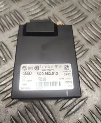 Volkswagen Golf VII Auxiliary heating control unit/module 5Q0963513 0398063 9023435A
