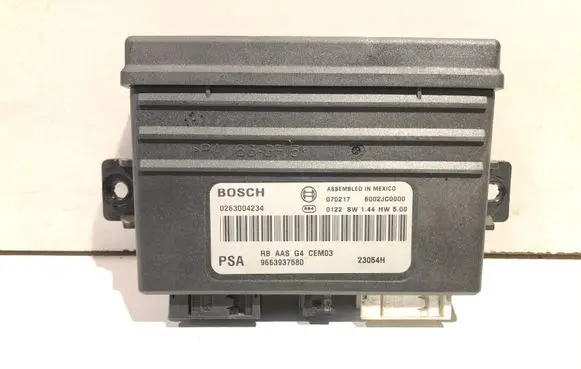 Citroen C4 Grand Picasso Parking PDC control unit/module 9663937580 0263004234