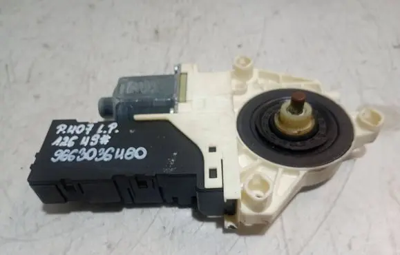 Peugeot 407 Front door window regulator motor 9663036480 994648109 994648015