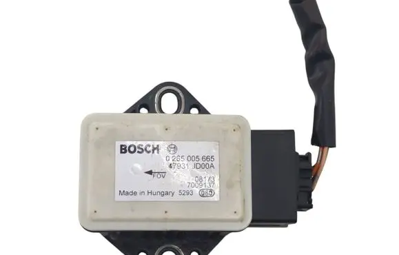 ESP acceleration yaw rate sensor