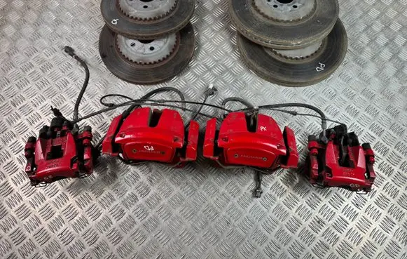 Jaguar F-Pace Brake discs and calipers set L8AM2K328CD L8AM2K327CD