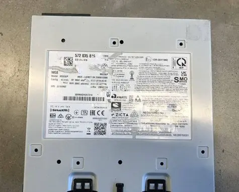 Volkswagen Golf VIII MMI control unit 572035816