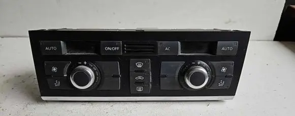 Audi A6 S6 C6 4F Climate control unit 4F2820043T 5HB008833-65 4F0910043B