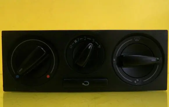 Volkswagen Golf IV Interior fan control switch 1J0819045F