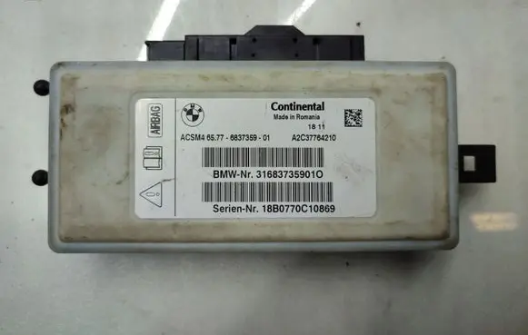 BMW X5 F15 Airbag control unit/module 6837359