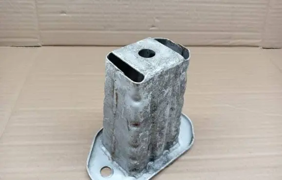 Rear bumper support beam
