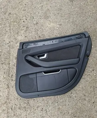 Rear door card panel trim