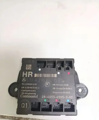 Mercedes-Benz CLS C218 X218 Door control unit/module A2189001501 A2188201626 A2189025100
