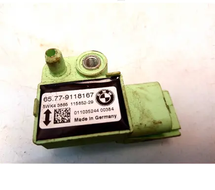 BMW 5 E60 E61 Airbag deployment crash/impact sensor 9118167 11585229 5WK43865