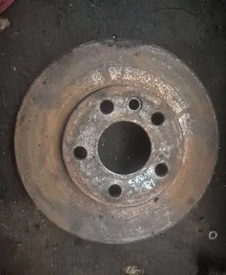 Volkswagen Sharan Front brake disc