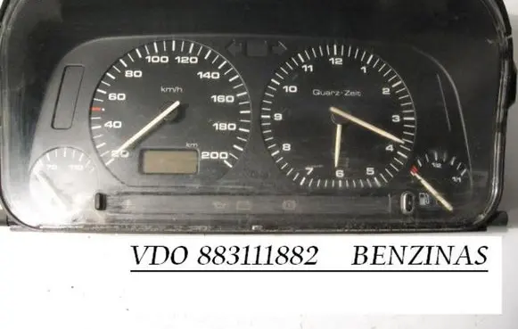 Volkswagen Golf III Speedometer (instrument cluster) 883111882