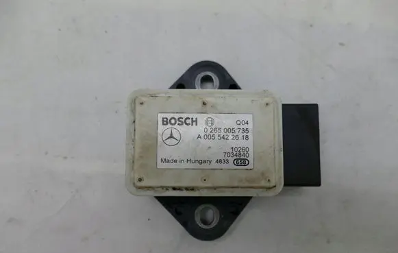 Mercedes-Benz E A207 ESP acceleration yaw rate sensor A0055422618
