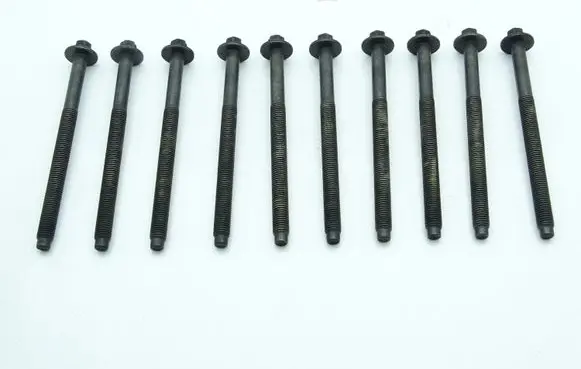 Peugeot 307 Cylinder head bolts PEUGEOT_307_1.6_HDI_ŚRUBY_SZPILKI_GŁOWICY_KOMPLET