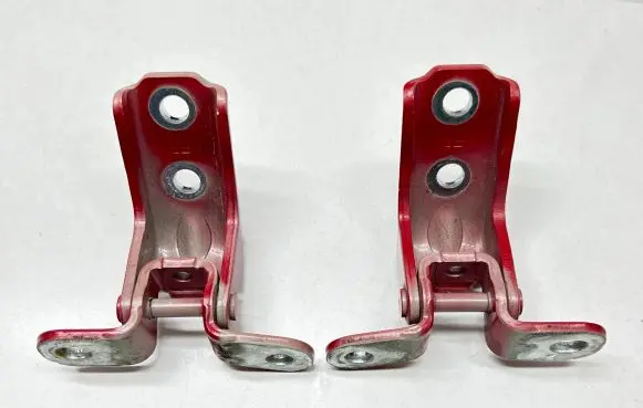 Front door hinge set