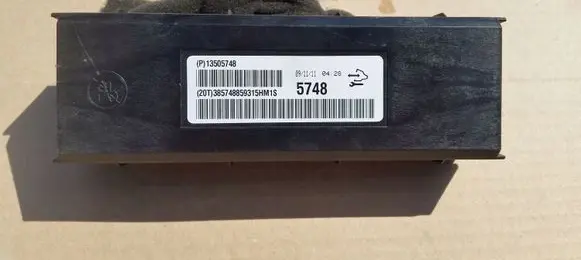 Chevrolet Cruze Climate control unit 13505748