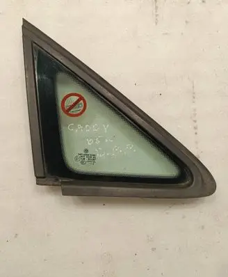 Volkswagen Caddy Front triangle window/glass DOT27M23100AS2 43R001057 E000186