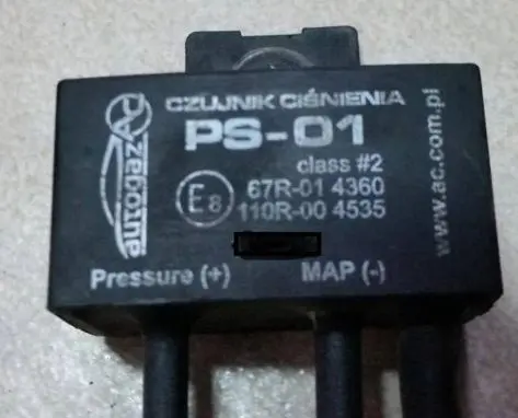 Opel Zafira A LP gas reducer 67R014360 110R004535