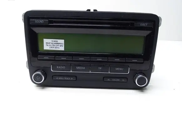 Seat Alhambra (Mk2) Head unit multimedia control 7N5035186B