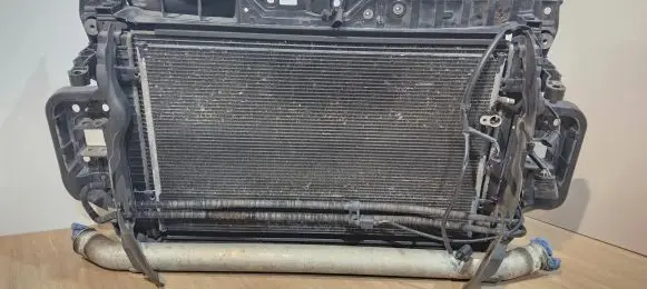 Audi A6 S6 C6 4F Radiator support slam panel 4B0010157D