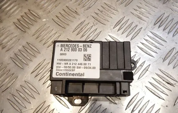 Fuel injection pump control unit/module