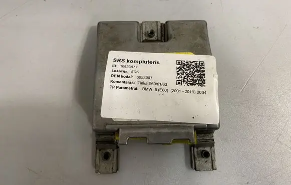 BMW 5 E60 E61 Airbag control unit/module 6953007