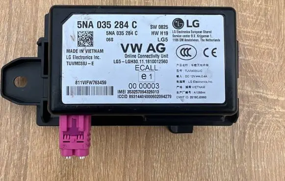 Volkswagen Golf VII Other control units/modules 5NA035284C 5G1971845