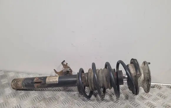 Front shock absorber with coil spring