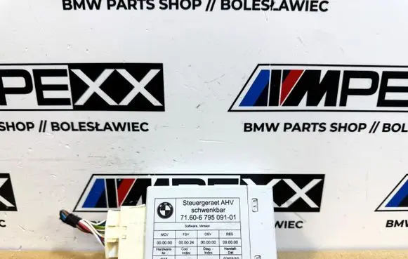 BMW 3 E90 E91 Tow bar trailer control unit/module 6795091